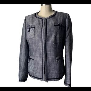 #133 GRACE CHUANG New York tweed blazer